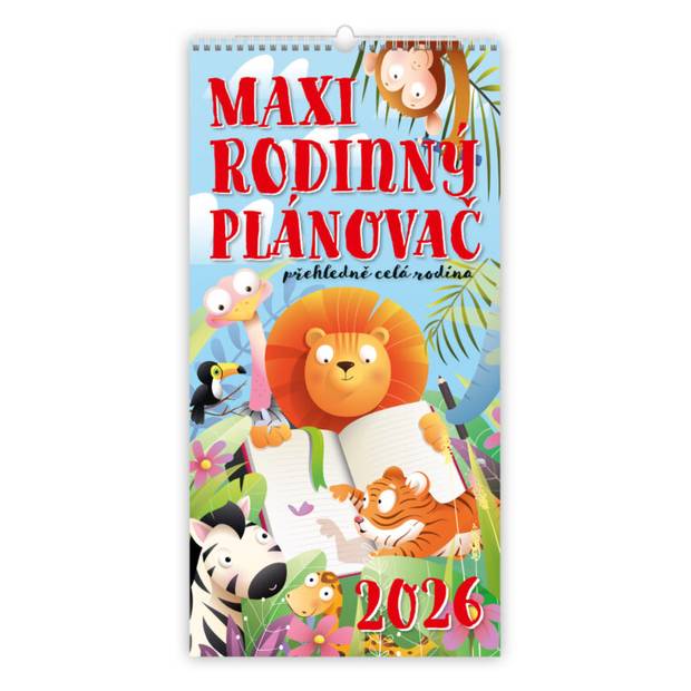 MAXI rodinný plánovač, 2026 MAXI rodinný plánovač, 2026