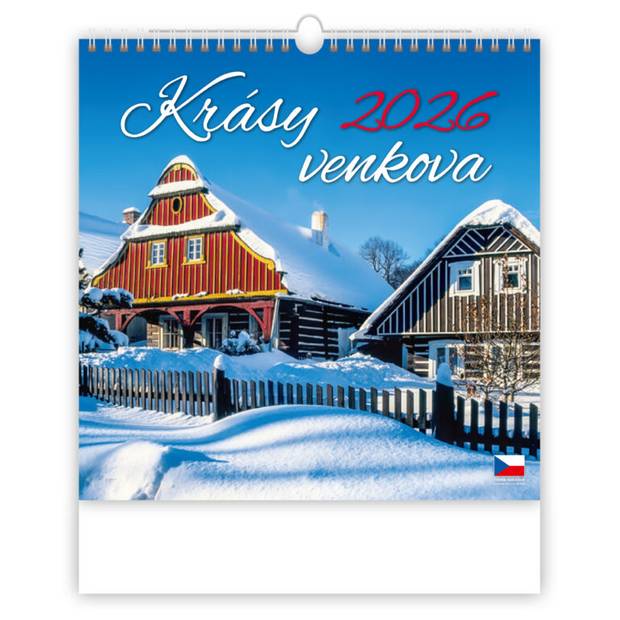 Kalendář Krásy venkova, 2026 Kalendář Krásy venkova, 2026