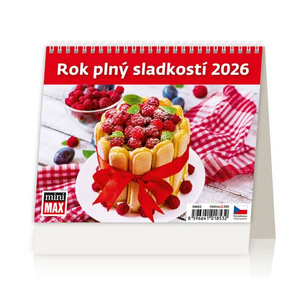 Kalendář Rok plný sladkostí, 2026 Kalendář Rok plný sladkostí, 2026