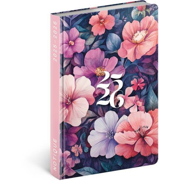 NOTIQUE Spirálový 18měsíční diář Petito – Kytica 2025/2026, 11 x 17 cm NOTIQUE Spirálový 18měsíční diář Petito – Kytica 2025/2026, 11 x 17 cm