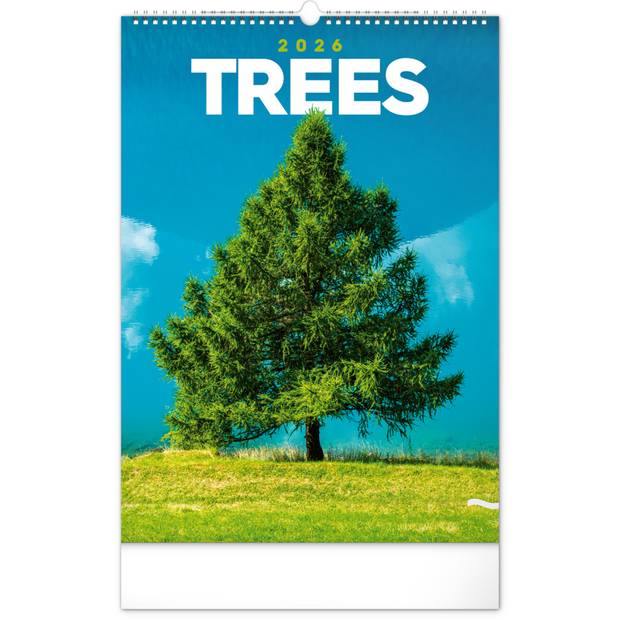 NOTIQUE Nástěnný kalendář Stromy 2026, 33 x 46 cm NOTIQUE Nástěnný kalendář Stromy 2026, 33 x 46 cm