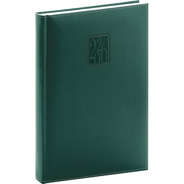 NOTIQUE Denní diář Panama 2026, zelený, 15 x 21 cm NOTIQUE Denní diář Panama 2026, zelený, 15 x 21 cm