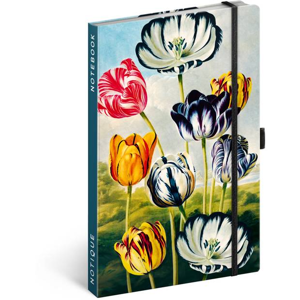 NOTIQUE Notes Tulipány Kateřiny Winterové, linkovaný, 13 x 21 cm NOTIQUE Notes Tulipány Kateřiny Winterové, linkovaný, 13 x 21 cm