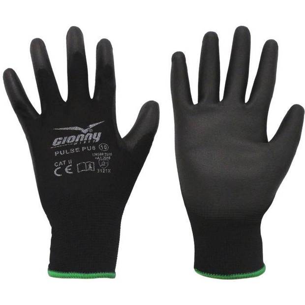 Rukavice PAYPER PULSE PU6, černá, 10 Rukavice PAYPER PULSE PU6, černá, 10