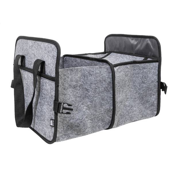 Refelt Ride organizér do kufru z RPET, šedá Refelt Ride organizér do kufru z RPET, šedá