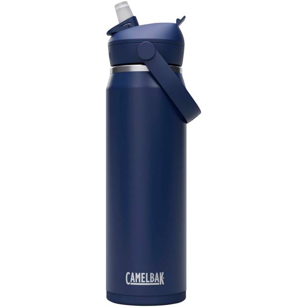 750ml láhev na vodu Camelbak® Thrive Flip VSS z nerezové oceli s výklopným brčkem, modrá Navy 750ml láhev na vodu Camelbak® Thrive Flip VSS z nerezové oceli s výklopným brčkem, modrá Navy