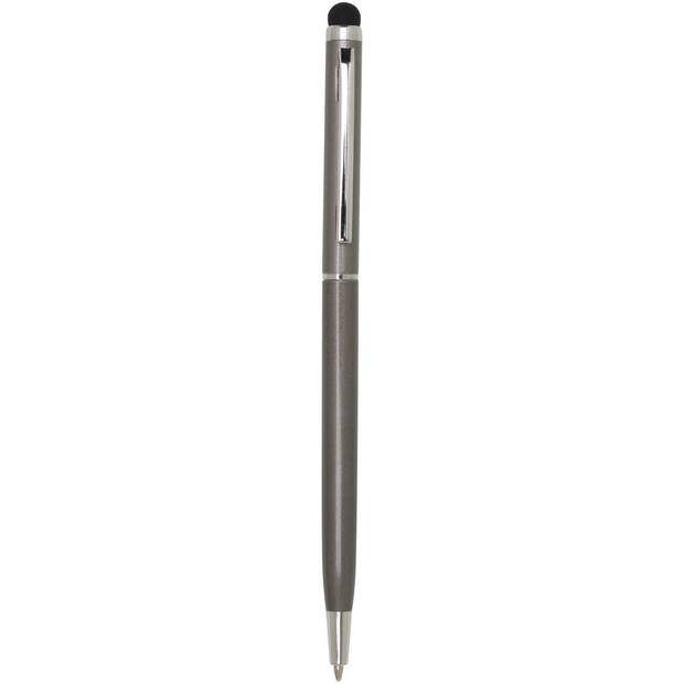 Ore aluminium ballpoint pen with stylus, šedá Titan Ore aluminium ballpoint pen with stylus, šedá Titan