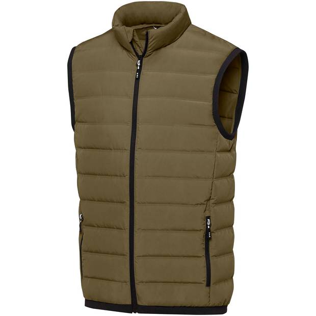 Pánský zateplený péřový bodywarmer Caltha, zelená Forest, XS Pánský zateplený péřový bodywarmer Caltha, zelená Forest, XS