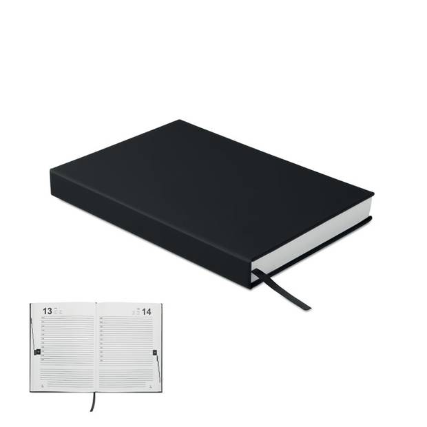 Věčný denní plánovač A5, černá Věčný denní plánovač A5, černá