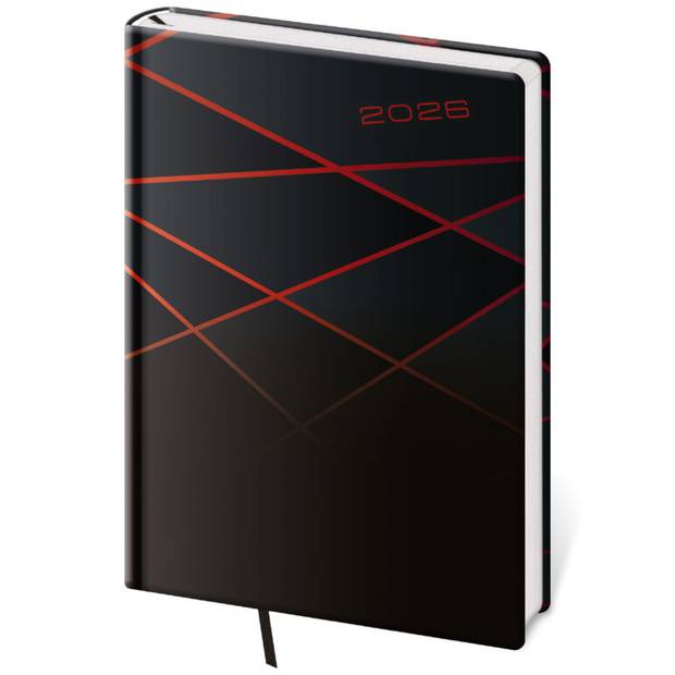 Týdenní diář A5 Vario Black design, 2026 Týdenní diář A5 Vario Black design, 2026