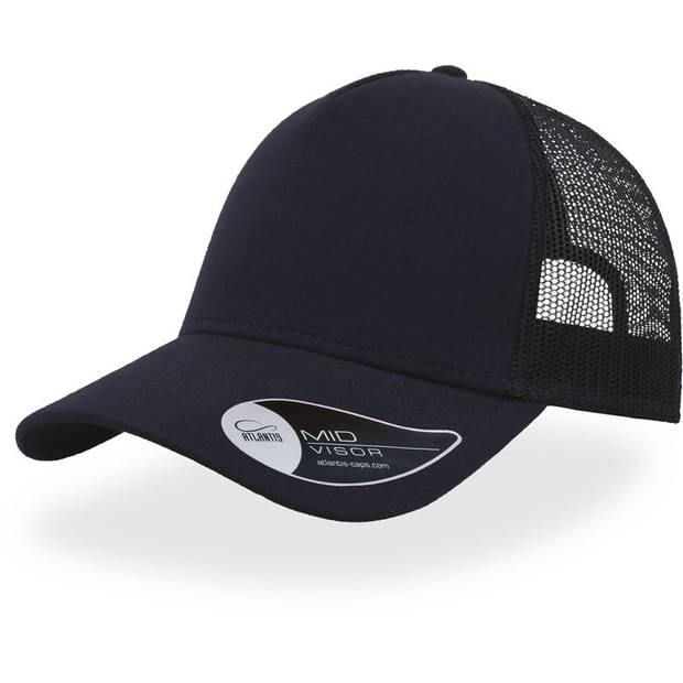 Atlantis | Rapper Jersey, 5 panelová Trucker kšiltovka "Rapper Jersey", modrá Navy Atlantis | Rapper Jersey, 5 panelová Trucker kšiltovka "Rapper Jersey", modrá Navy