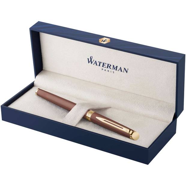 Waterman Hemisphere plnicí pero M, hnědá Copper Waterman Hemisphere plnicí pero M, hnědá Copper