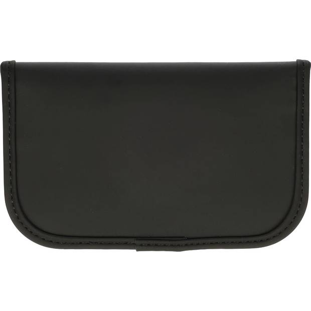 Recyklované pouzdro na klíče a karty Ripple, černá Recyklované pouzdro na klíče a karty Ripple, černá