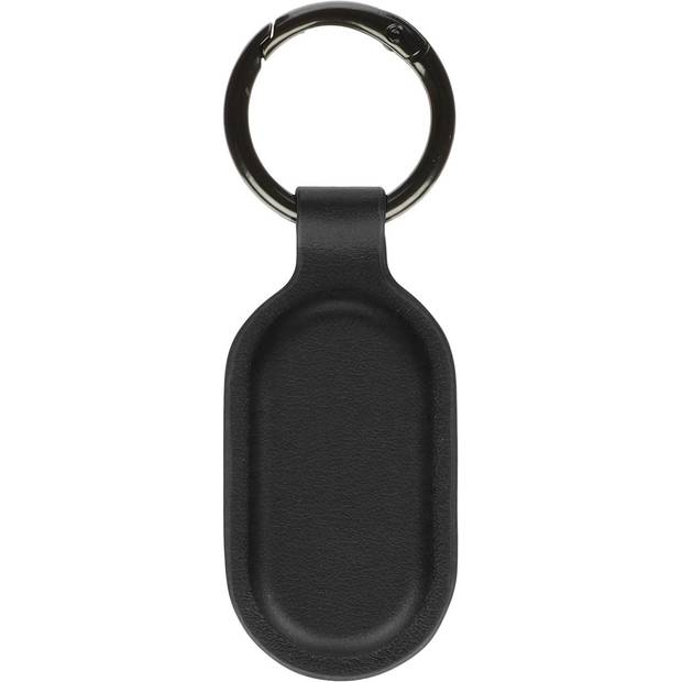 Recyklovaný přívěsek na klíče a sledovací štítek Halo, černá Recyklovaný přívěsek na klíče a sledovací štítek Halo, černá