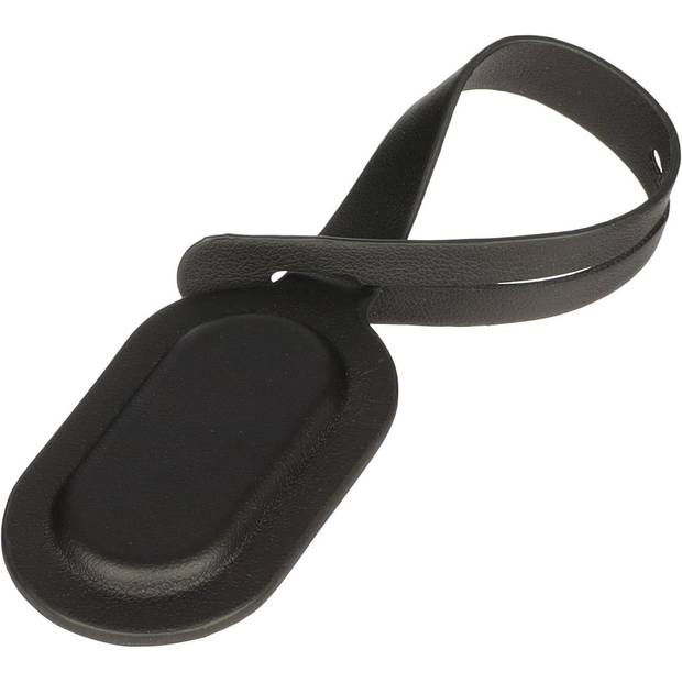 Recyklovaný štítek na sledování zavazadel Kaia, černá Recyklovaný štítek na sledování zavazadel Kaia, černá