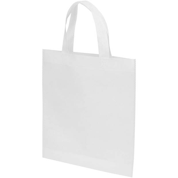 Ecoseal nákupní minitaška z GRS recykl. materiálu, 3 l, bílá Ecoseal nákupní minitaška z GRS recykl. materiálu, 3 l, bílá