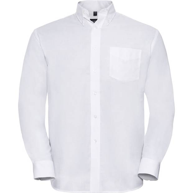 Russell | 932M, Košile Oxford s dl. rukávem, bílá, S Russell | 932M, Košile Oxford s dl. rukávem, bílá, S
