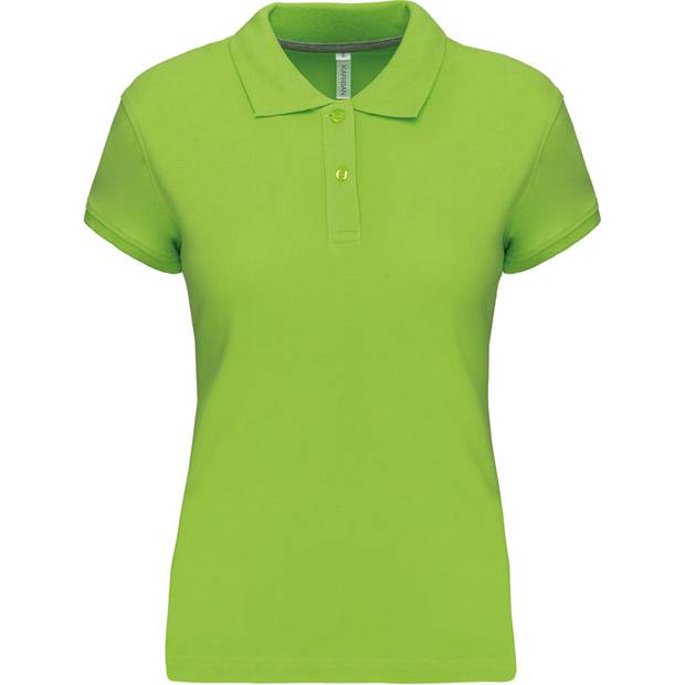 Kariban | K242, Dámské piqué polo, zelená Lime, L Kariban | K242, Dámské piqué polo, zelená Lime, L