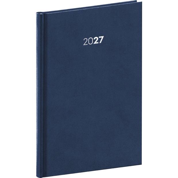 NOTIQUE Týdenní diář Balakon 2027, tmavě modrý, 15 x 21 cm NOTIQUE Týdenní diář Balakon 2027, tmavě modrý, 15 x 21 cm