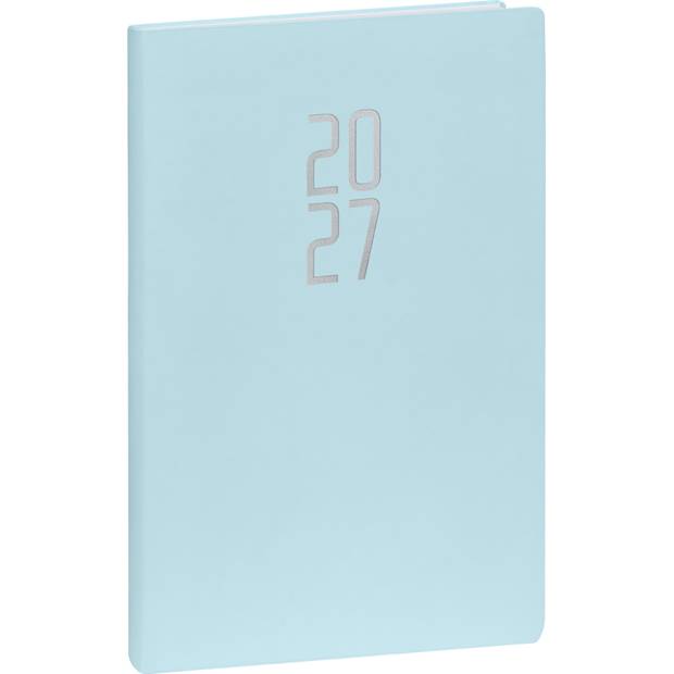 NOTIQUE Týdenní diář Ponza 2027, světle modrý, 15 x 21 cm NOTIQUE Týdenní diář Ponza 2027, světle modrý, 15 x 21 cm