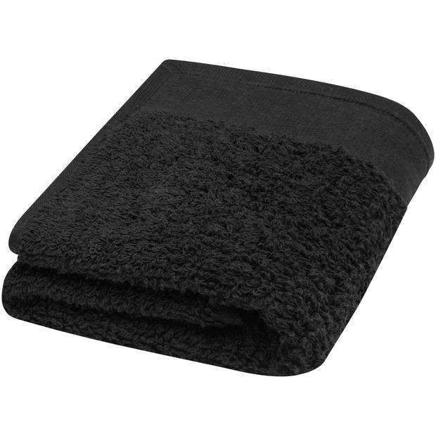 Bavlněný ručník 30x50 cm s gramáží 550 g/m² Chloe, černá Bavlněný ručník 30x50 cm s gramáží 550 g/m² Chloe, černá