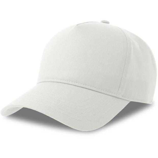 Atlantis | Egon, 5 panelová baseballová kšiltovka, bílá, onesize Atlantis | Egon, 5 panelová baseballová kšiltovka, bílá, onesize