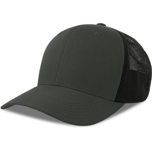 Atlantis | Nila, 6 panelová Trucker kšiltovka, šedá Dark - černá, onesize Atlantis | Nila, 6 panelová Trucker kšiltovka, šedá Dark - černá, onesize