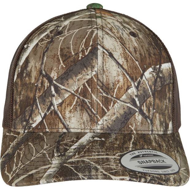 Flexfit | 6606RC, 6 panelová Trucker kšiltovka "Realtree Camo", camouflage - hnědá Edge, onesize Flexfit | 6606RC, 6 panelová Trucker kšiltovka "Realtree Camo", camouflage - hnědá Edge, onesize
