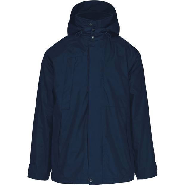 Kariban | K657, 3-v-1 parka, modrá Navy, 4XL Kariban | K657, 3-v-1 parka, modrá Navy, 4XL
