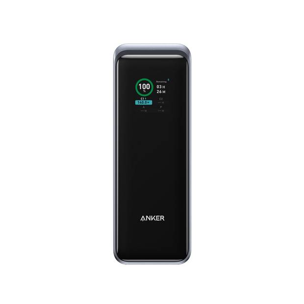Anker Prime Power Bank 27,650mAh (250 W), šedá Anker Prime Power Bank 27,650mAh (250 W), šedá