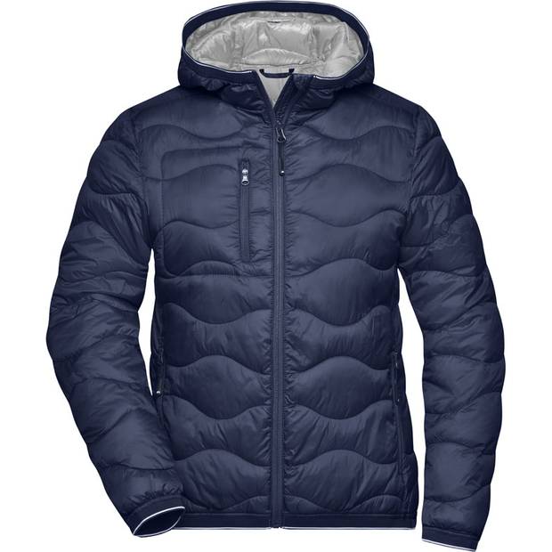 James&Nicholson | JN1155, Dámská bunda, modrá navy-šedá silver, XS James&Nicholson | JN1155, Dámská bunda, modrá navy-šedá silver, XS