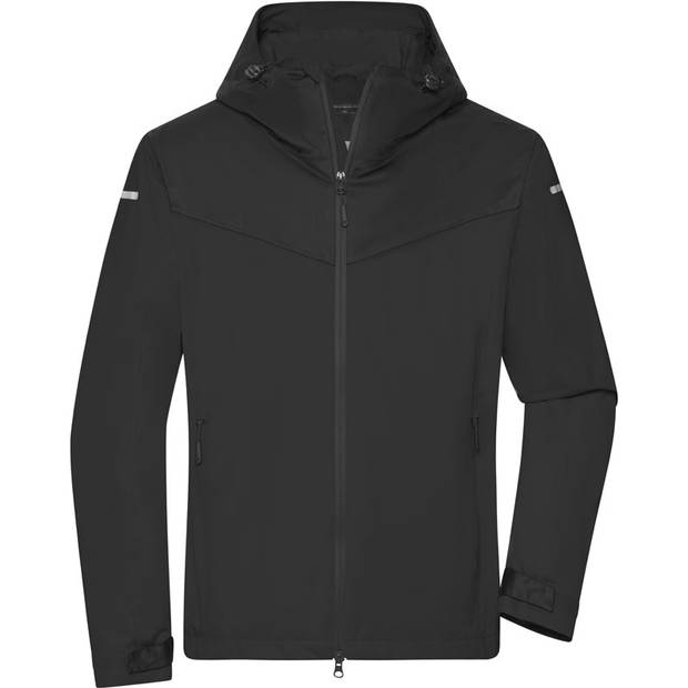 James&Nicholson | JN1180, Pánská softshell bunda, černá, S James&Nicholson | JN1180, Pánská softshell bunda, černá, S