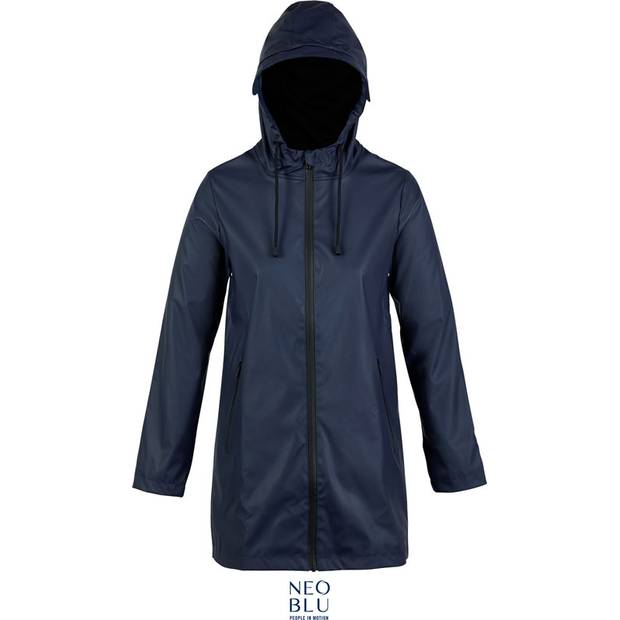 NEOBLU | Antoine Women, Nepromokavá dámská vosková bunda, modrá Night, S NEOBLU | Antoine Women, Nepromokavá dámská vosková bunda, modrá Night, S