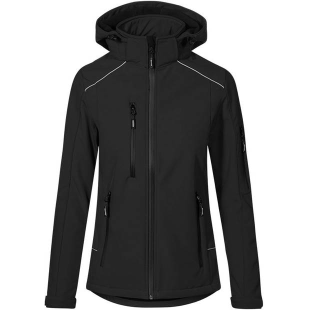 Promodoro | 7865, Dámská zimní softshell bunda, černá, L Promodoro | 7865, Dámská zimní softshell bunda, černá, L