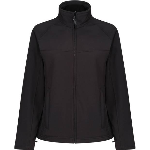 Regatta | TRA645, Dámská 2-vrstvá softshell bunda"Uproar", černá, 22_4XL Regatta | TRA645, Dámská 2-vrstvá softshell bunda"Uproar", černá, 22_4XL