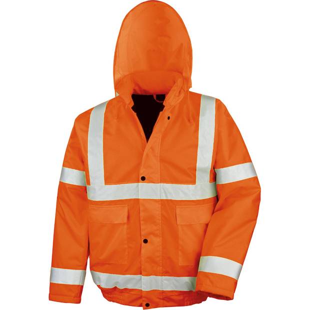 Result Core | R217X, Bezpečnostní zimní bunda"Blouson", oranžová Fluo, S Result Core | R217X, Bezpečnostní zimní bunda"Blouson", oranžová Fluo, S