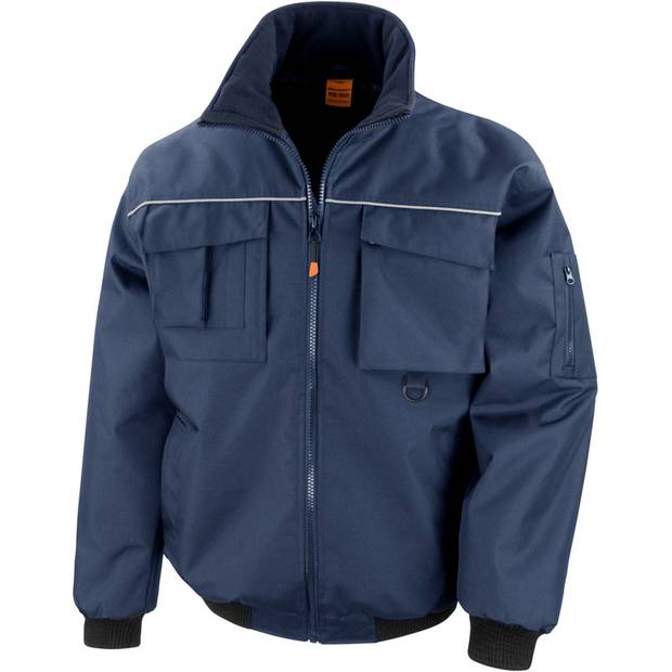 Result Work-Guard | R300X, Pilotní bunda"Sabre", modrá Navy, M Result Work-Guard | R300X, Pilotní bunda"Sabre", modrá Navy, M