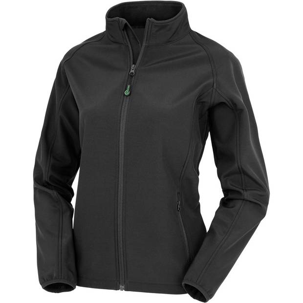 Result Recycled | R901F, Dámská 2-vrstvá softshell bunda "Printable", černá, M Result Recycled | R901F, Dámská 2-vrstvá softshell bunda "Printable", černá, M