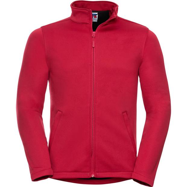 Russell | 040M, Pánská 2-vrstvá smart softshell bunda, červená Classic, S Russell | 040M, Pánská 2-vrstvá smart softshell bunda, červená Classic, S