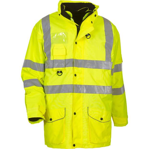 Yoko | HVP711, Hi-Vis 7-v-1 Bunda, žlutá Hi Vis, S Yoko | HVP711, Hi-Vis 7-v-1 Bunda, žlutá Hi Vis, S