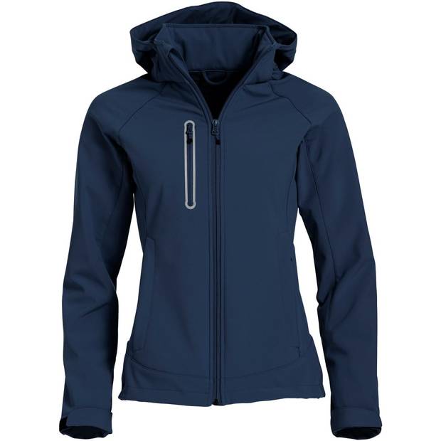 Clique | Milford Jacket Women, Dámská 3-vrstvá softshell bunda, modrá Dark Navy, L Clique | Milford Jacket Women, Dámská 3-vrstvá softshell bunda, modrá Dark Navy, L