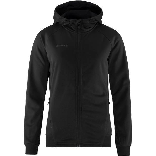Craft Corp.| ADV Unify Hoodie Jacket W, Dámská bunda s kapucí, černá, XS Craft Corp.| ADV Unify Hoodie Jacket W, Dámská bunda s kapucí, černá, XS
