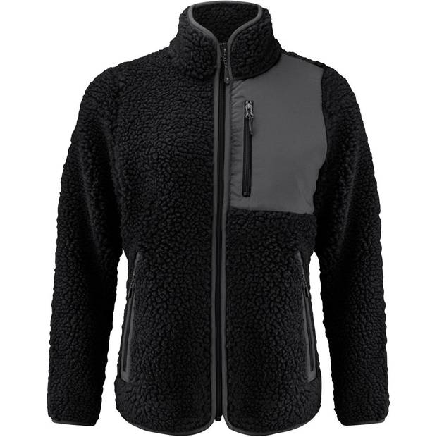 James Harvest | Kingsley Fleece, Dámská fleece bunda Sherpa"Two-Tone", černá, XS James Harvest | Kingsley Fleece, Dámská fleece bunda Sherpa"Two-Tone", černá, XS