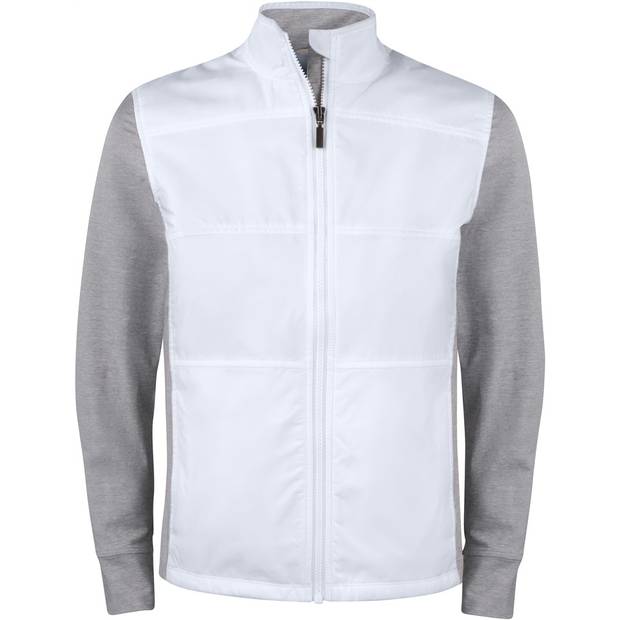 Cutter&Buck | Stealth Jacket Men, Pánská hybrid.strečová bunda, bílá, S Cutter&Buck | Stealth Jacket Men, Pánská hybrid.strečová bunda, bílá, S