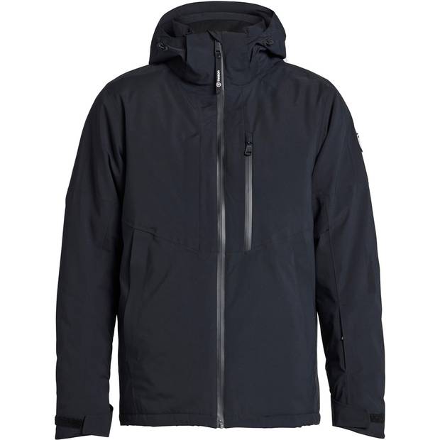 Tenson | Core Ski Jacket M, Pánská lyžařská bunda s kapucí, černá, S Tenson | Core Ski Jacket M, Pánská lyžařská bunda s kapucí, černá, S
