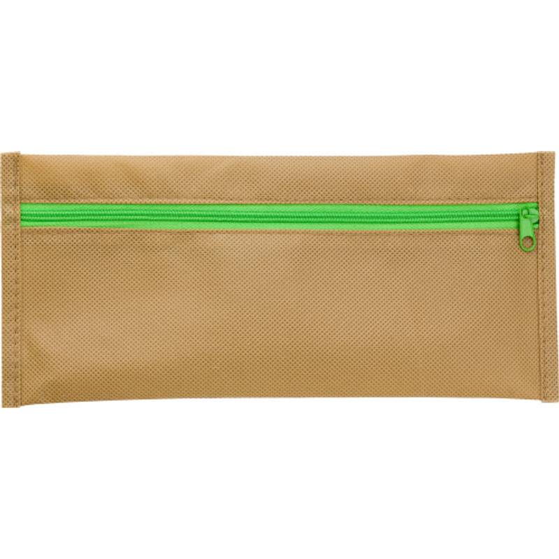 Puzdro z netkenej textílie s kanc.potrebami, eko štýl Puzdro z netkenej textílie s kanc.potrebami, eko štýl