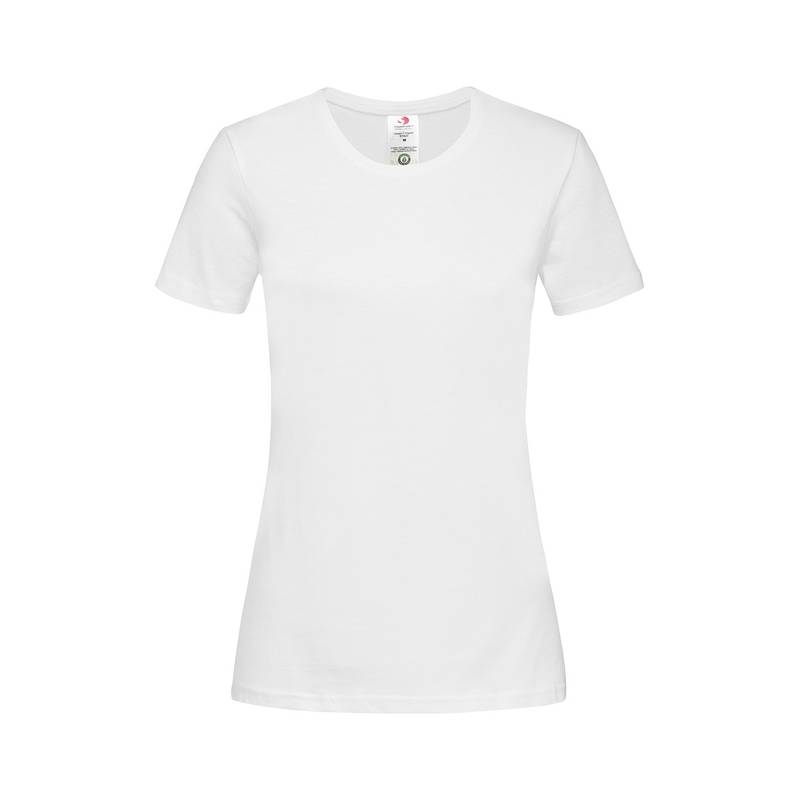 Tričko STEDMAN Classic-T Organic Crew Neck, White biela, XS Tričko STEDMAN Classic-T Organic Crew Neck, White biela, XS