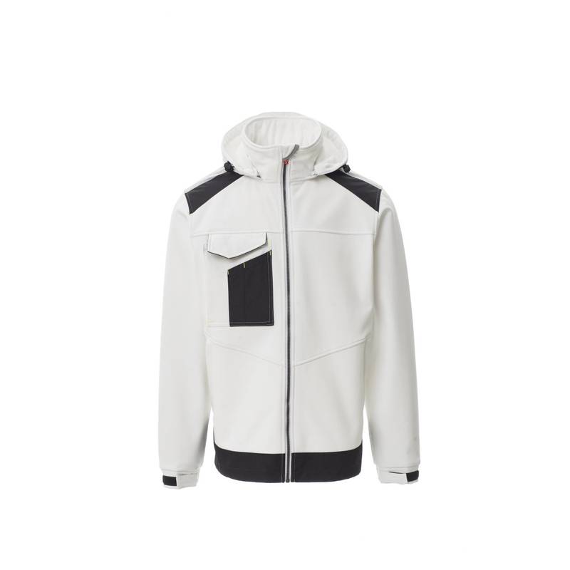 Bunda PAYPER PERFORMER 2.0, bílá / černá, M Bunda PAYPER PERFORMER 2.0, bílá / černá, M