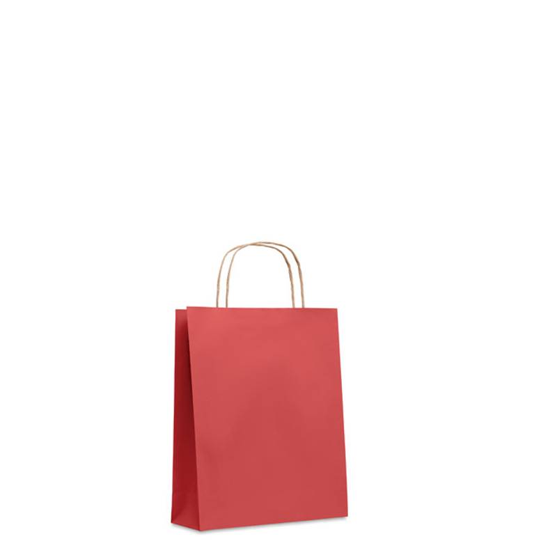 Malá darčeková taška, červená