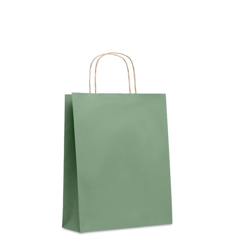 Stredná darčeková taška, zelená